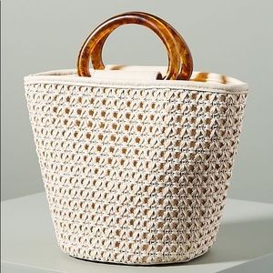 Anthropologie Westlyn Woven Bag NWT